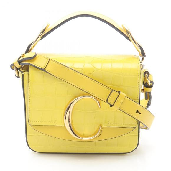 CHLOE Yellow Leather Bag - Picture 1 of 10